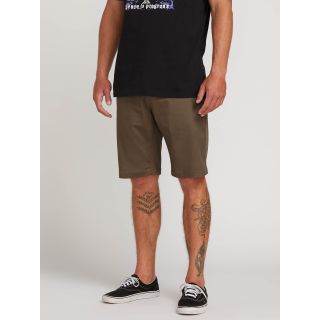 VOLCOM - FRICKIN MODERN STRETCH SHORT - MUSHROOM