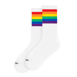 AMERICAN SOCkS - RAINBOW PRIDE - MID HIGH