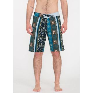 VOLCOM - LIDO PRINT MOD 20" BOARDSHORT - OCEAN TEAL