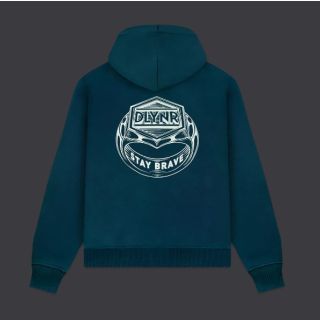 DOLLY NOIRE - Ring Zip Hoodie Teal