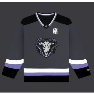 DOLLY NOIRE - GOAT Hockey Crewneck Grey