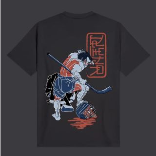 DOLLY NOIRE - Hockey Samurai Tee Grey