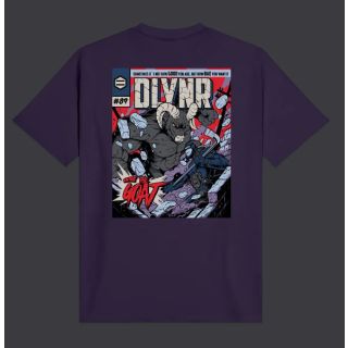 DOLLY NOIRE - Match Poster Tee Purple Velvet