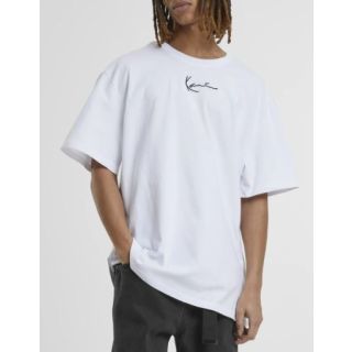 KARL KANI - SIGNATURE TEE - T-shirt basic - white