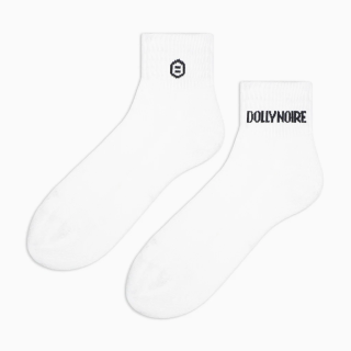 DOLLY NOIRE - Socks Minimal Short White