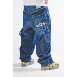 THE BLUE SKIN - JEANS BAGGY