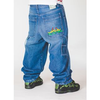 THE BLUE SKIN - JEANS BAGGY