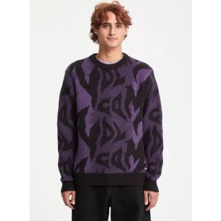 VOLCOM - ANARCHIETOUR SWEATER - BLACK