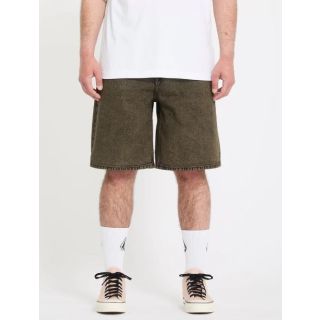 VOLCOM - BILLOW 22" DENIM SHORT - SAGE LEAF