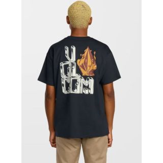 VOLCOM - CALLUM ROONEY T-SHIRT - ANTIQUE BLACK