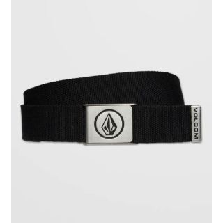 VOLCOM - CIRCLE WEB BELT - BLACK