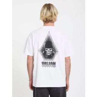 VOLCOM - GAMMA DOOM T-SHIRT - WHITE