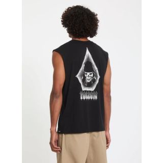 VOLCOM - GAMMA DOOM TANK TOP - BLACK