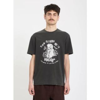 VOLCOM - PUNKAT T-SHIRT - BLACK