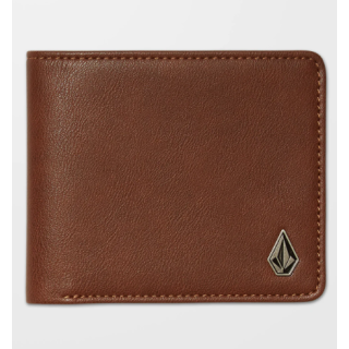 VOLCOM - STONE WALLET - BROWN
