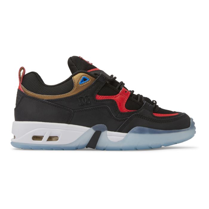 Blue and black dc shoes outlet