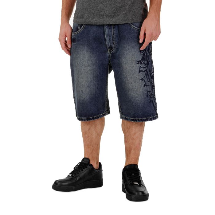 Shorts jeans larghi store