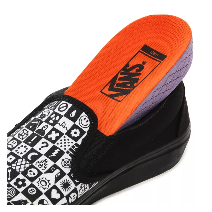 VANS SCARPE CULT SLIP ON PRO Cult Black Checker VN0A4VHU2MH